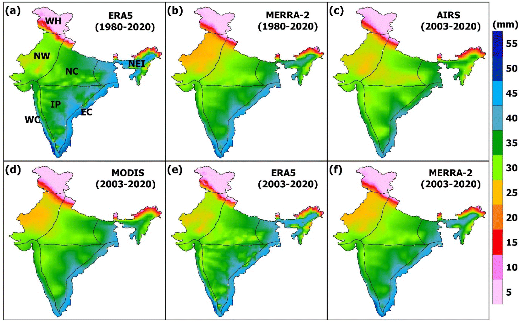 Long-term Changes In Precipitable Water Vapour Over India Derived From 