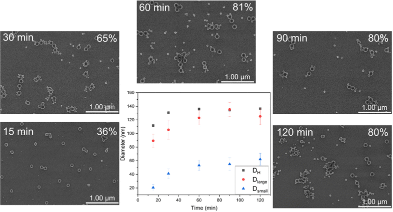 Bimodal nanolatexes prepared via polymerization-induced self-assembly ...