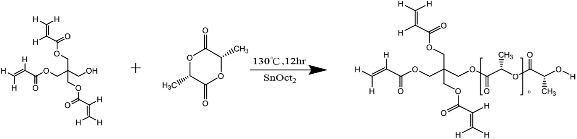 One-pot Synthesis Of Liquid Photocrosslinkable Poly( L -lactide) With ...