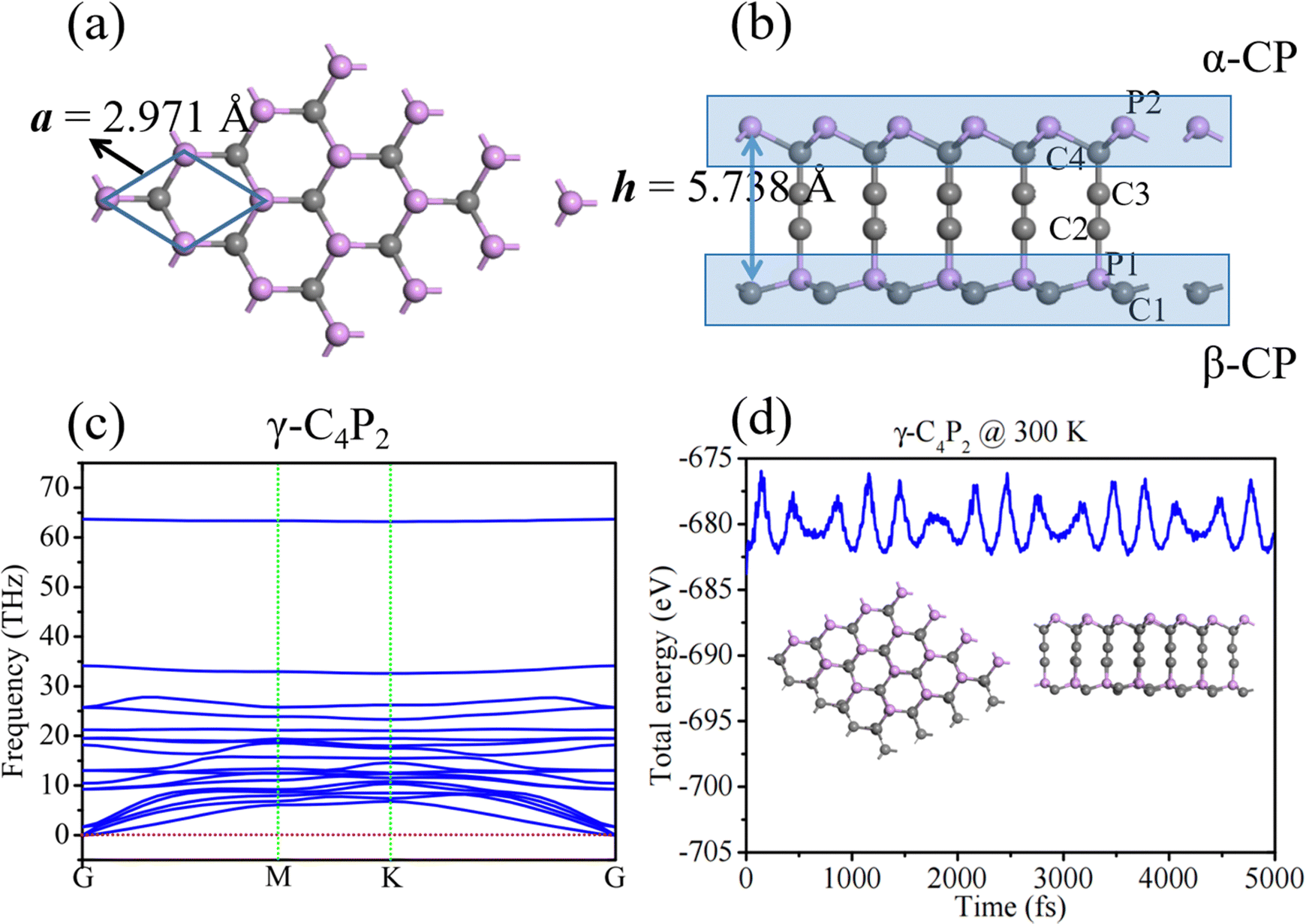 Novel C 4 P 2 monolayers: forming Z-scheme heterojunction Novel C 4 P 2 monolayers: forming Z-scheme heterojunction