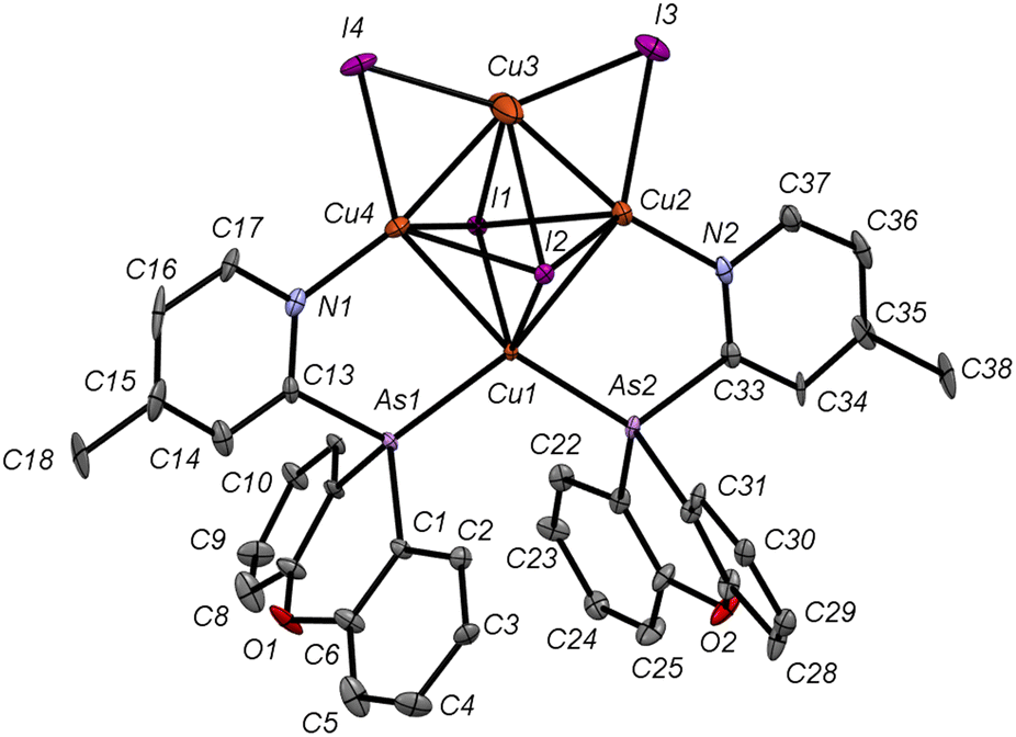 Design of luminescent complexes with different Cu 4 I 4 cores based on  pyridyl phenoxarsines - Dalton Transactions (RSC Publishing)  DOI:10.1039/D3DT03273F