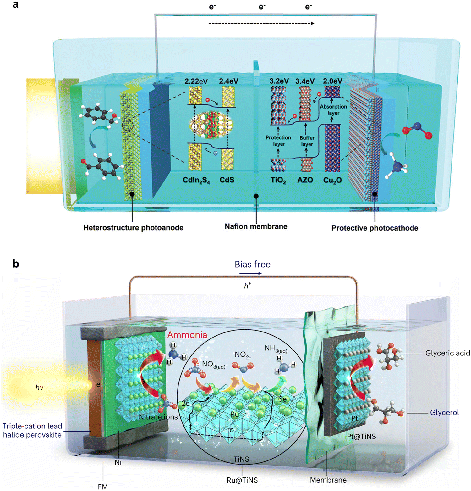 Solar-driven photoelectrochemical conversion of biomass Solar-driven photoelectrochemical conversion of biomass