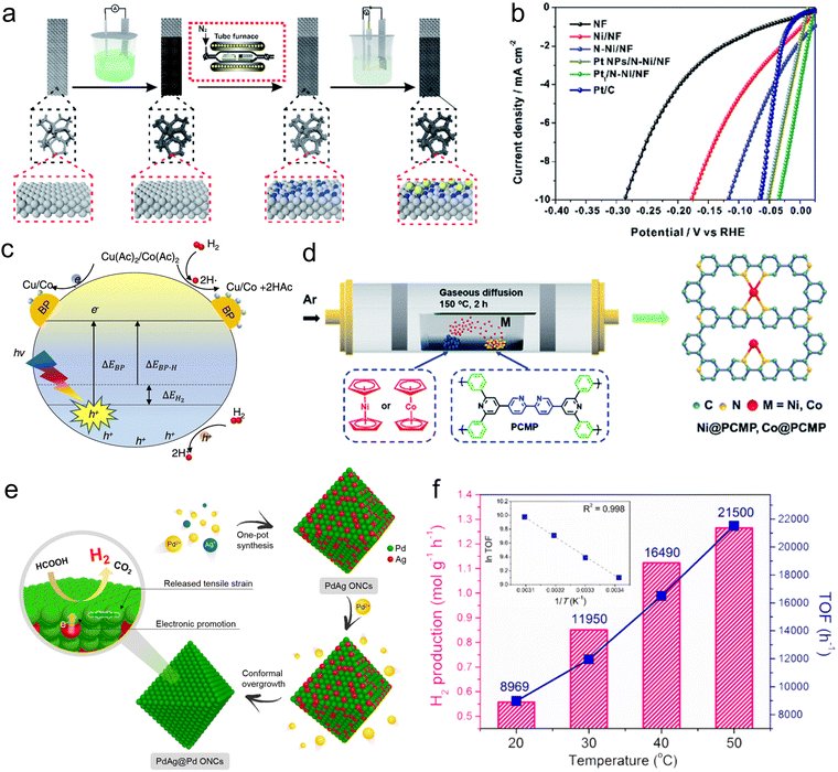 Rational design principles of single-atom catalysts for hydrogen