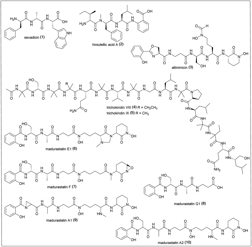 The insect microbiome is a vast source of bioactive small