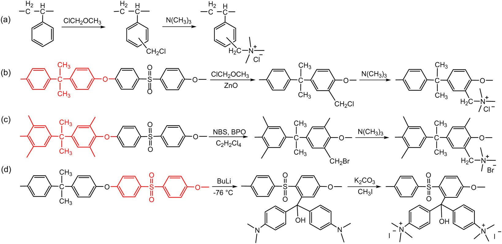 Aryl ether-free polymer electrolytes for electrochemical and energy ...