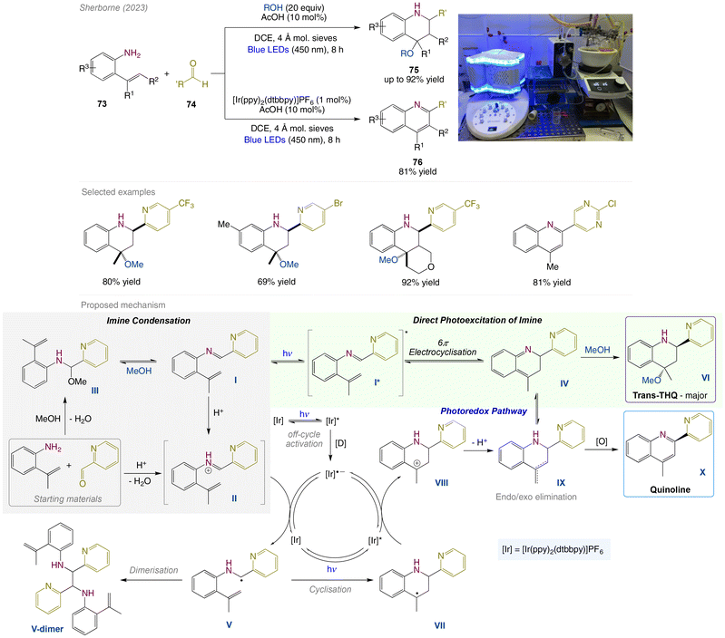 Recent advances in visible-light-driven photocatalytic synthesis