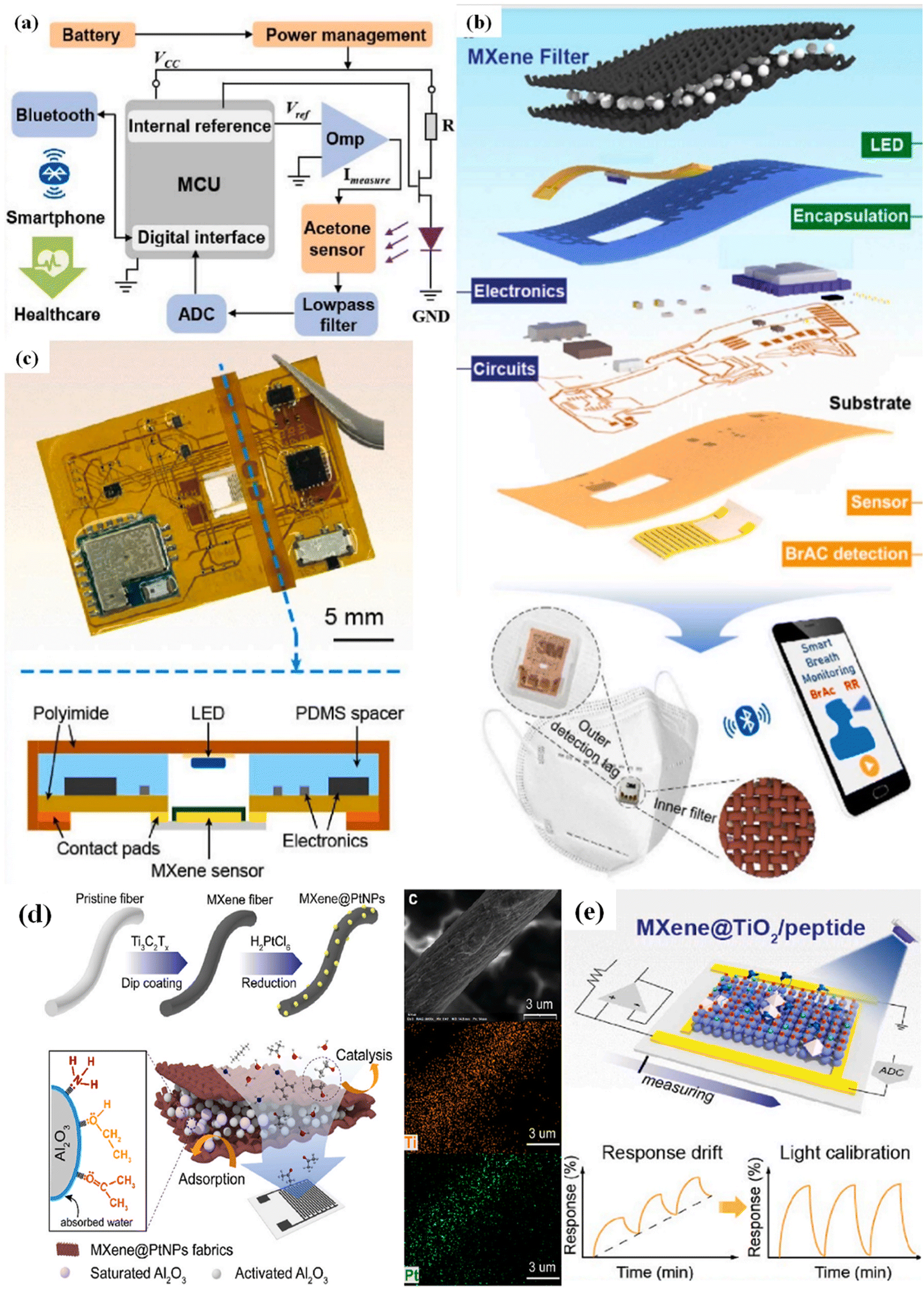 Representative modeling of biocompatible MXene