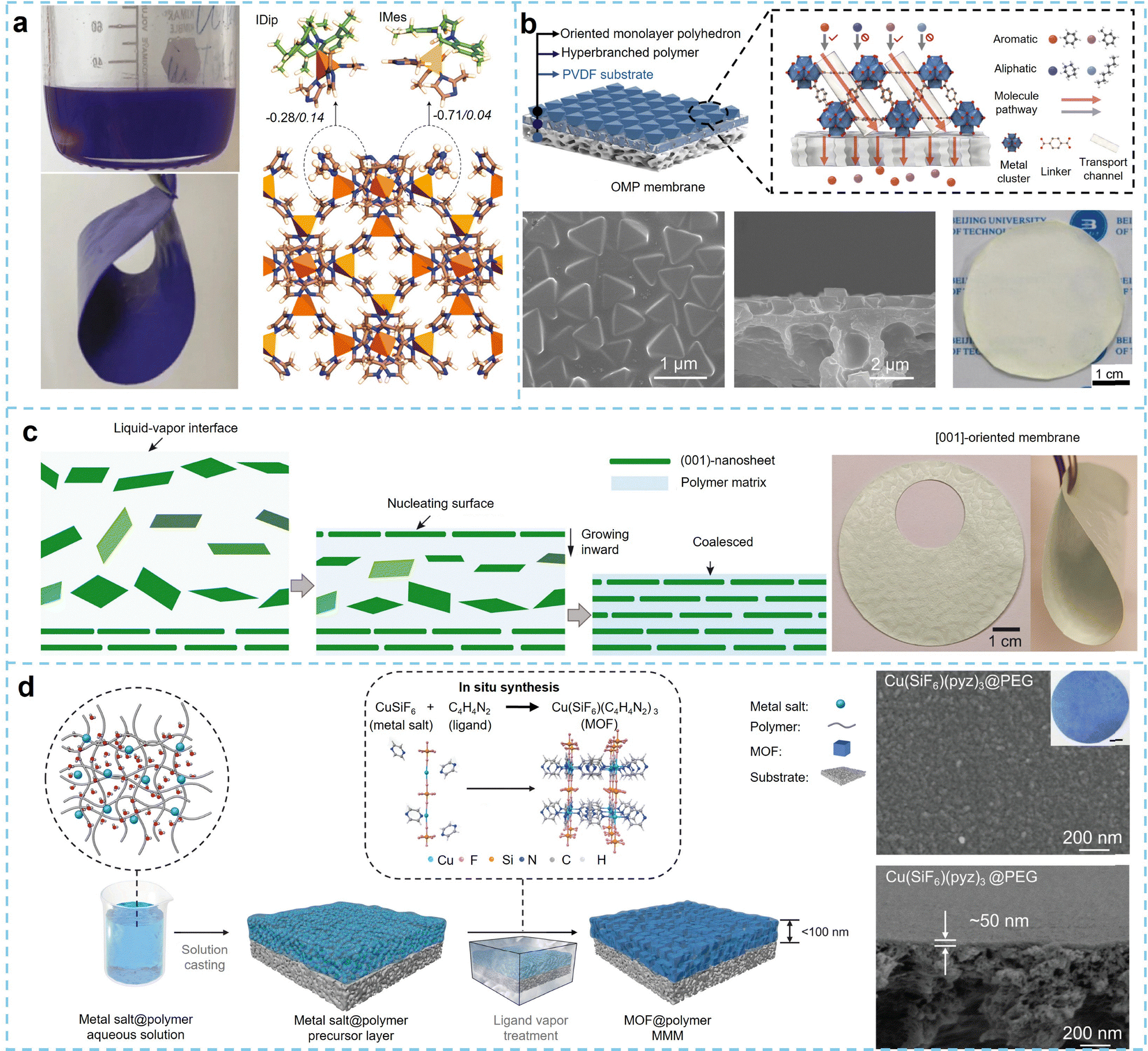 Processable microporous membranes: emerging platforms for