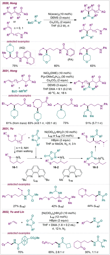Recent progress in transition-metal-catalysed intermolecular