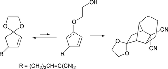 Graphical abstract: Intramolecular Diels–Alder reaction of cyclopenta-1,3-diene derivatives generated in situ from 4-(pent-4-enyl)cyclopent-2-enone ethylene ketals