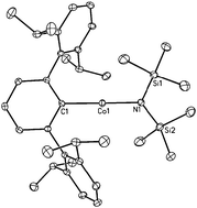 Graphical abstract: Unusual magnetic properties of a two-coordinate heteroleptic linear cobalt(ii) complex