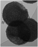 Graphical abstract: Self-assembly of manganese oxide nanoparticles and hollow spheres. Catalytic activity in carbon monoxide oxidation