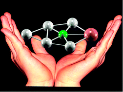 Graphical abstract: CBe5E− (E = Al, Ga, In, Tl): planar pentacoordinate carbon in heptaatomic clusters