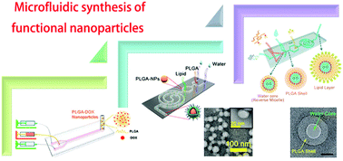 Graphical abstract: Microfluidics-mediated assembly of functional nanoparticles for cancer-related pharmaceutical applications
