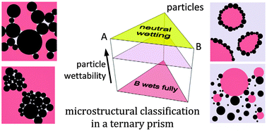 Graphical abstract: A non-equilibrium state diagram for liquid/fluid/particle mixtures