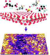 Graphical abstract: Buffering agents modify the hydration landscape at charged interfaces