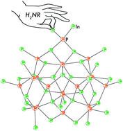 Graphical abstract: Investigating the role of amine in InP nanocrystal synthesis: destabilizing cluster intermediates by Z-type ligand displacement