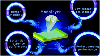 Graphical abstract: The effect of thickness on the optoelectronic properties of organic field-effect transistors: towards molecular crystals at monolayer limit