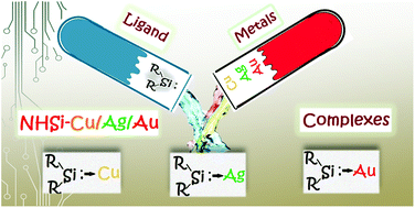 Graphical abstract: N-Heterocyclic silylenes in coinage metal chemistry: an account of recent advances