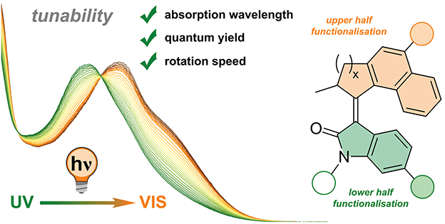 Graphical abstract: Controlling rotary motion of molecular motors based on oxindole