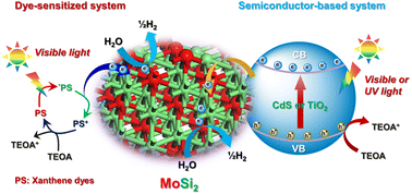 Graphical abstract: Intermetallic molybdenum disilicide: a new, active, and stable cocatalyst for efficient solar hydrogen production