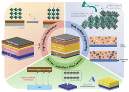 Graphical abstract: Defect passivation engineering of wide-bandgap perovskites for high-performance solar cells