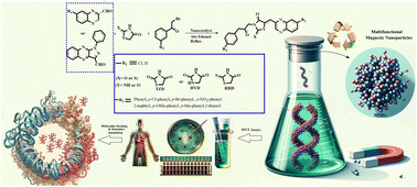 Graphical abstract: Green synthesis, in silico modeling, and biological evaluation of N-substituted (Z)-5-arylidene imidazolidine/thiazolidine-2,4-dione/4-thione derivatives catalyzed by Bu SO3H core–shell nanostructures