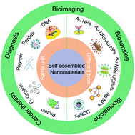 Graphical abstract: Self-assembled nanomaterials for biosensing and therapeutics: recent advances and challenges