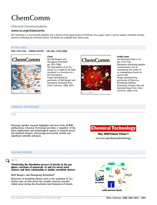 Contents and Chemical Technology