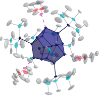 Graphical abstract: Ge14[Ge(SiMe3)3]5Li3(THF)6: the largest metalloid cluster compound of germanium: on the way to fullerene-like compounds?