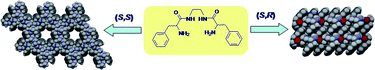 Graphical abstract: A simple peptidomimetic that self-associates on the solid state to form a nanoporous architecture containing chiral π-channels