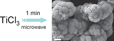 Graphical abstract: Green synthesis of a self-assembled rutile mesocrystalline photocatalyst