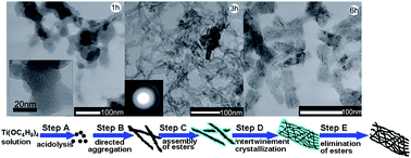 Graphical abstract: Organic small molecule-assisted synthesis of high active TiO2 rod-like mesocrystals
