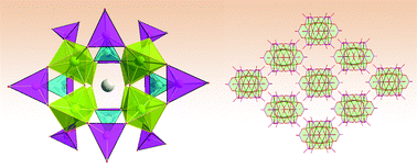 Graphical abstract: A novel polyoxochromium borophosphate with new 6-membered ring crown-shaped clusters