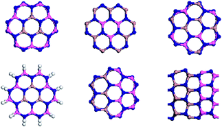 Graphical abstract: First-principles studies on structural and electronic properties of GaN–AlN heterostructure nanowires