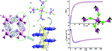 Graphical abstract: Self-adaptation of manganese–chloride arrangement toward high spin Mn5(μ-Cl)4 cluster-based metal–organic framework with S = 15/2