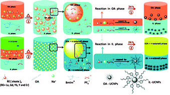 Graphical abstract: Recent advances in lanthanide-doped upconversion nanomaterials: synthesis, nanostructures and surface modification