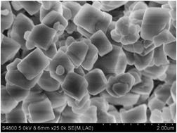 Graphical abstract: Fast synthesis of submicron all-silica CHA zeolite particles using a seeding method