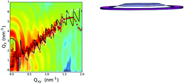 Graphical abstract: Evidence of lying molecules in the structure of the most condensed phase of semi-fluorinated alkane monolayers