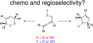Graphical abstract: Governing effects in the mechanism of the gold-catalyzed cycloisomerization of allenic hydroxylamine derivatives