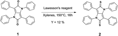 Graphical abstract: A thiocarbonyl-containing small molecule for optoelectronics