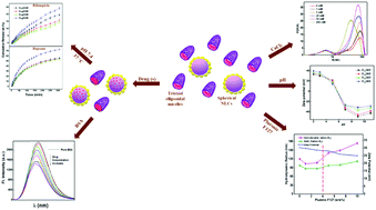 Graphical abstract: Physicochemical stimuli as tuning parameters to modulate the structure and stability of nanostructured lipid carriers and release kinetics of encapsulated antileprosy drugs