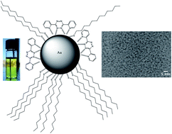 Graphical abstract: Versatile one-pot synthesis of gold nanoclusters and nanoparticles using 3,6-(dipyridin-2-yl)-(1,2,4,5)-tetrazine
