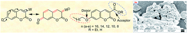 Graphical abstract: 7-Alkoxy-appended coumarin derivatives: synthesis, photo-physical properties, aggregation behaviours and current–voltage (I–V) characteristic studies on thin films
