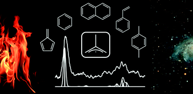 Graphical abstract: The gas-phase infrared spectra of the 2-methylallyl radical and its high-temperature reaction products