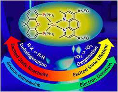 Graphical abstract: Rich or poor: the impact of electron donation and withdrawal on the photophysical and photocatalytic properties of copper(i) complexes