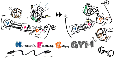 Graphical abstract: Application of nonmetallic frustrated cations in the activation of small molecules