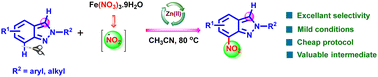 Graphical abstract: Site-selective direct nitration of 2H-indazoles: easy access to 7-nitroindazoles