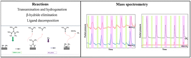 Graphical abstract: A mass spectrometrical surface chemistry study of aluminum nitride ALD from tris-dimethylamido aluminum and ammonia