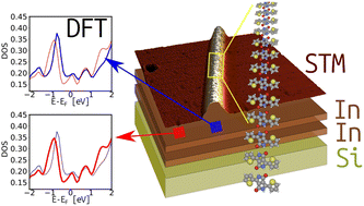 Graphical abstract: One-dimensional molecular nanostructures interacting with two-dimensional metals